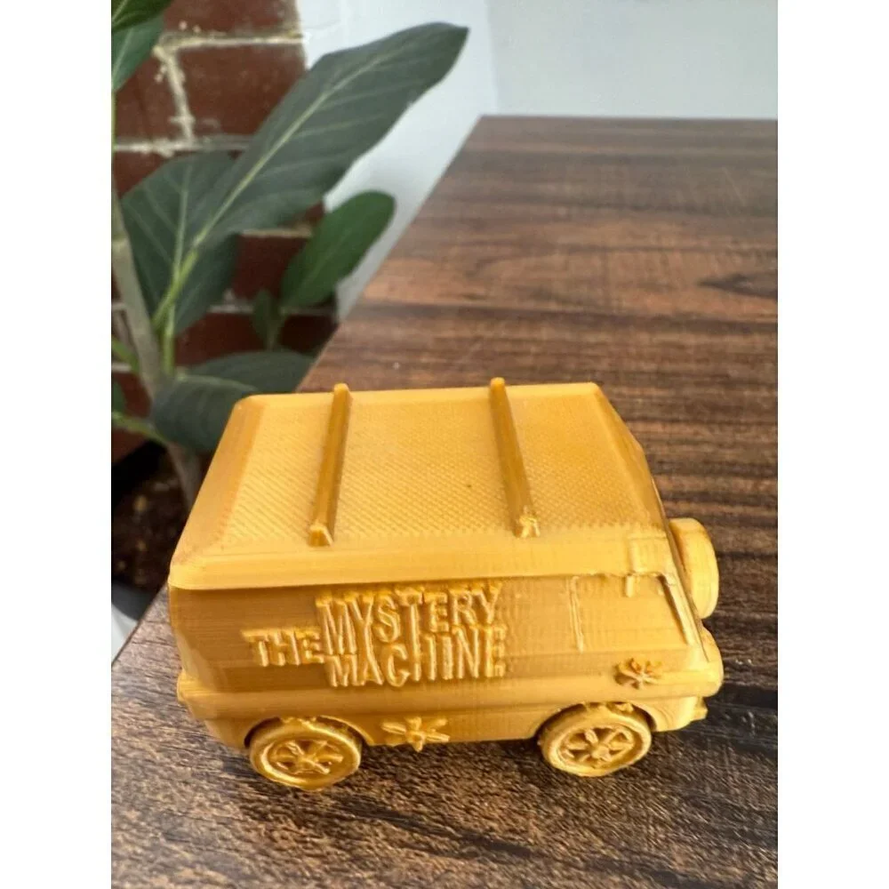 3-D printed mystery machine, Scooby Doo
